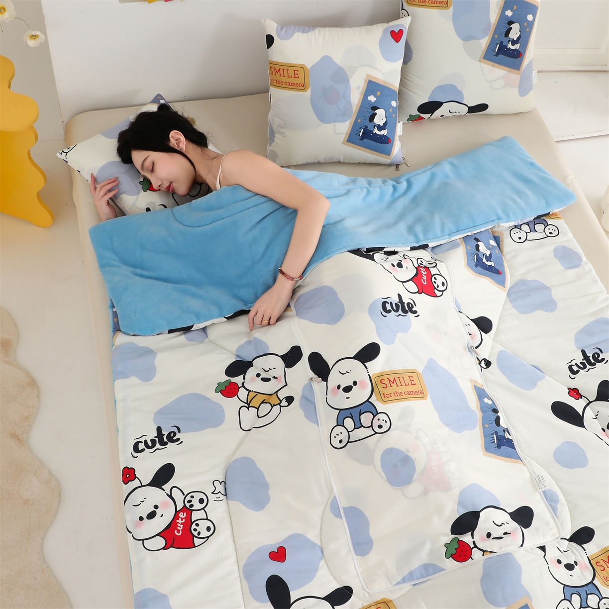 91家纺网 家纺一手货源 找家纺 （总）照世家纺 2025新款棉加绒抱枕被（控价低于零售价的链接 一经发现直接投诉下架 感谢大家的支持 控价是优惠券后不能低于40的68 45的99 50的139）