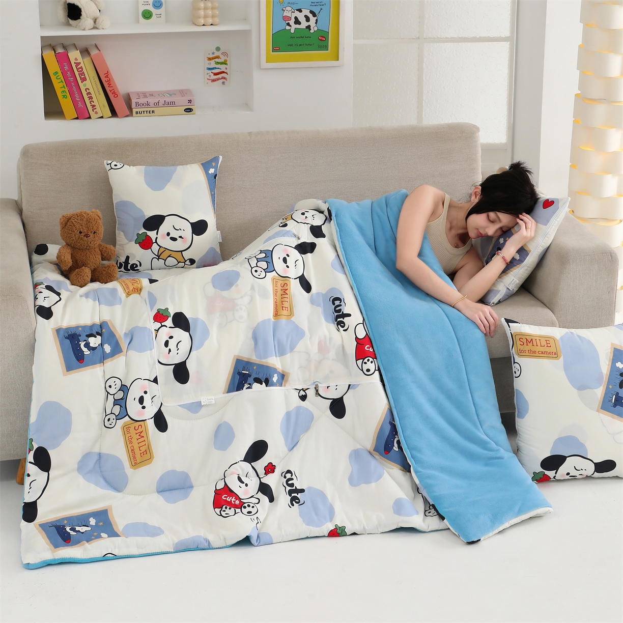 91家纺网 家纺一手货源 找家纺 （总）照世家纺 2025新款棉加绒抱枕被（控价低于零售价的链接 一经发现直接投诉下架 感谢大家的支持 控价是优惠券后不能低于40的68 45的99 50的139）