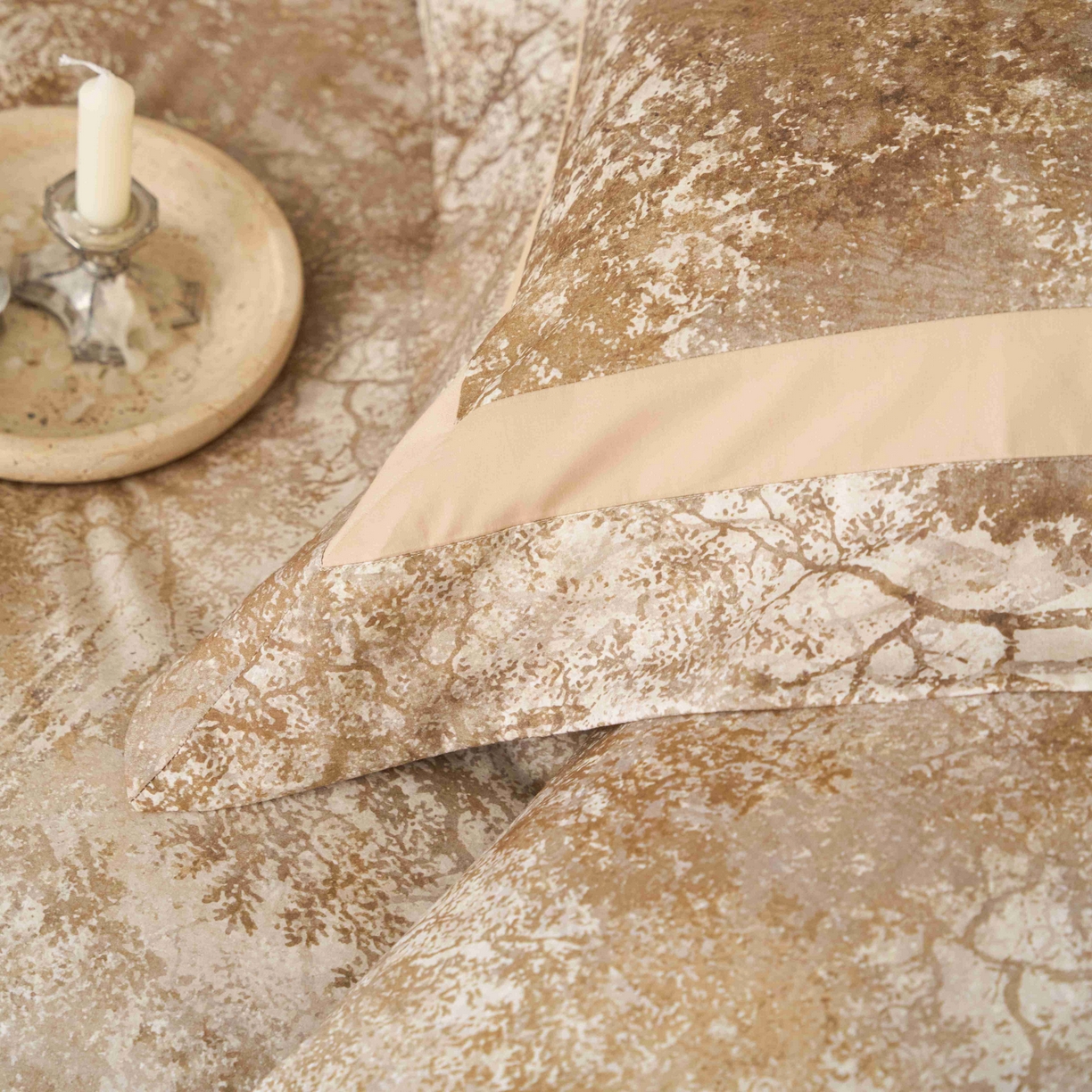 91家纺网 家纺一手货源 找家纺 （总）花时间 2025新款全棉纯棉超柔磨毛四件套-挪威森林