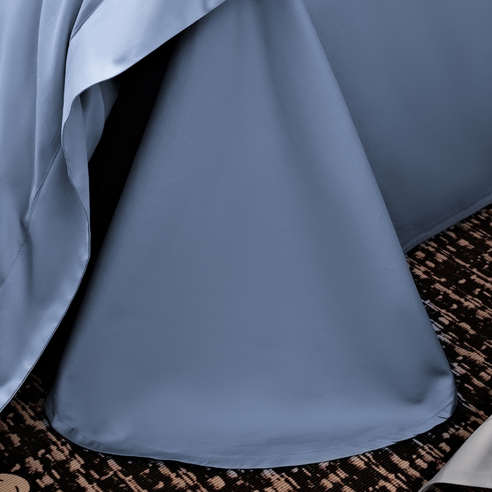 91家纺网 家纺一手货源 找家纺 （总）女子家纺 2025新款纯色长绒棉全棉纯棉轻奢四件套- 克里斯