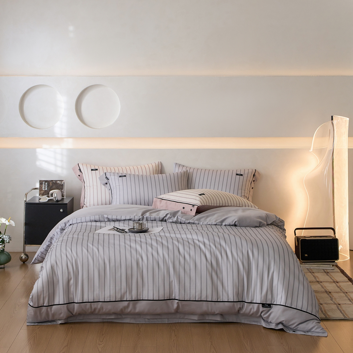 91家纺网 家纺一手货源 找家纺 （总）安莱生活 2025新款婚庆100S长绒棉纯棉四件套-金玉满堂