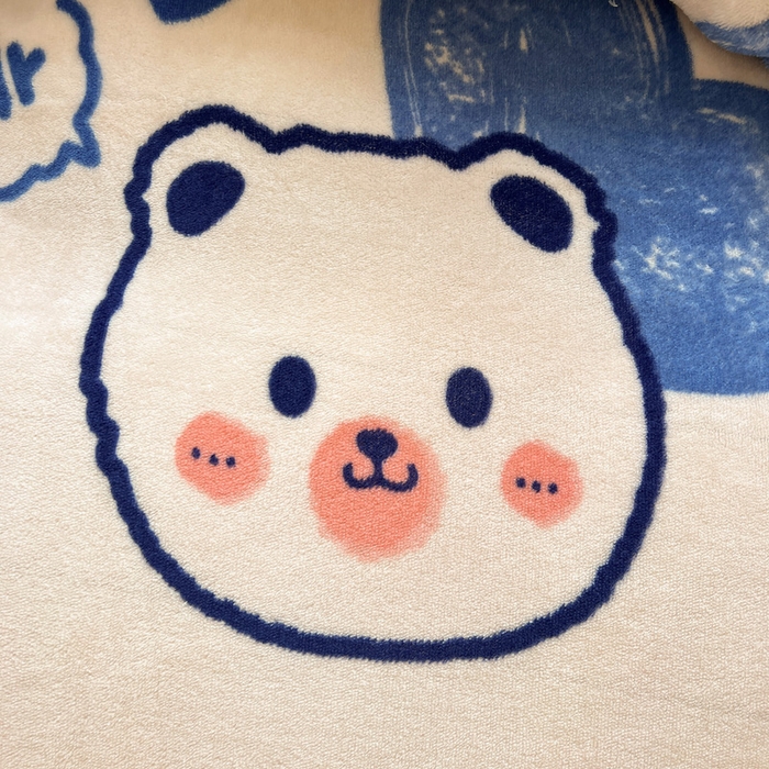 91家纺网 家纺一手货源 找家纺 维娜斯家纺 2025新款牛奶绒印花四件套加厚保暖 魅力小熊