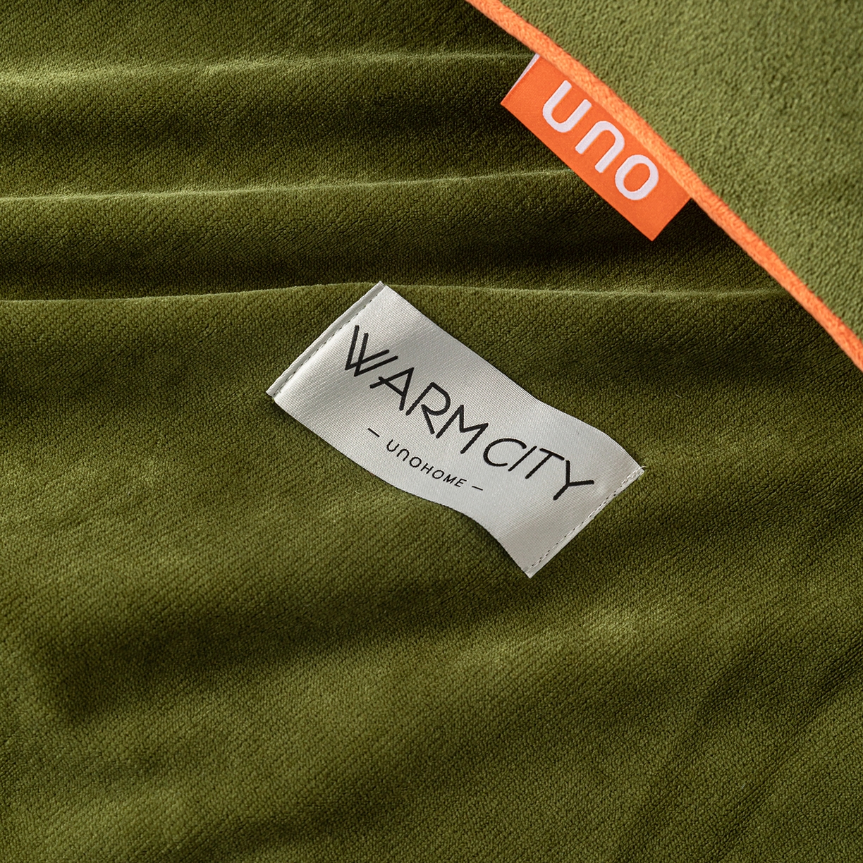 91家纺网 家纺一手货源 找家纺 吾诺家居 吾诺 2025 撞色边滚绳款牛奶绒四件套麻绳牛奶绒四件套 - 浅爱系列 橄榄绿