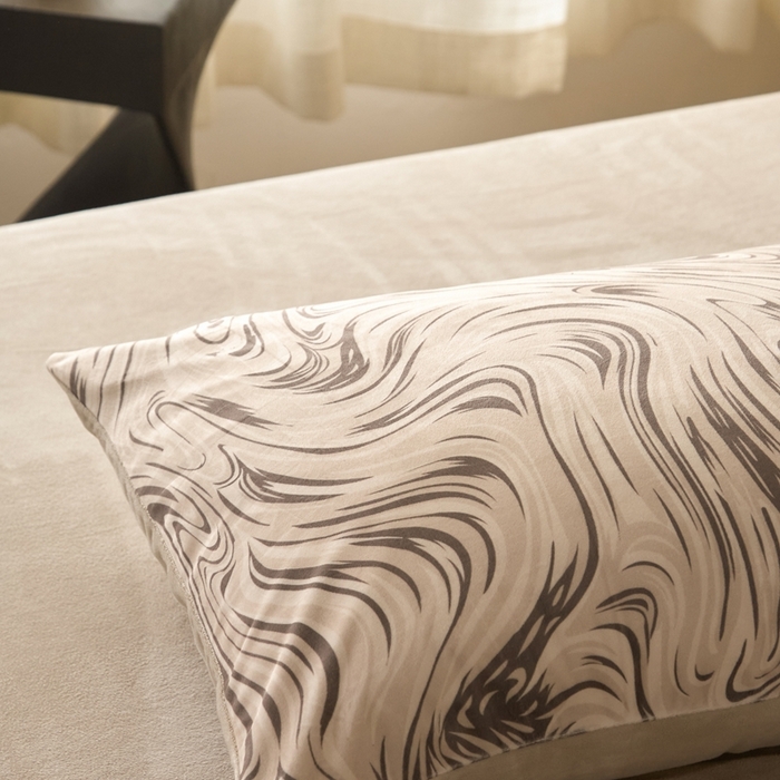 91家纺网 家纺一手货源 找家纺 ONE TWO ONE 121 2025秋冬新款牛奶绒德芙绒宝宝绒婴儿绒短毛绒四件套床单被套 游里-咖