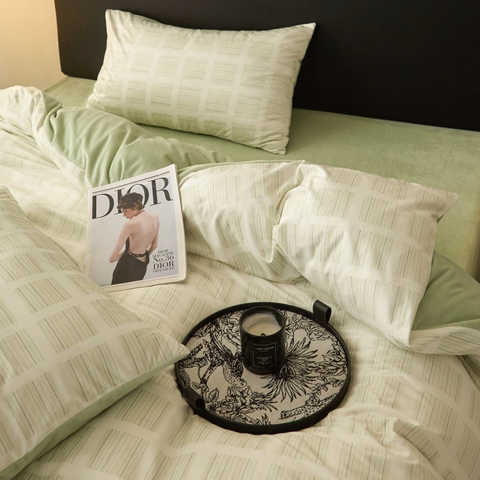 91家纺网 家纺一手货源 找家纺 （总）ONE TWO ONE 121 2025秋冬新款牛奶绒德芙绒宝宝绒婴儿绒短毛绒四件套床单被套明亮日记系列【未来大爆款】【提供买家秀】  会员-10    控价 标准258  加大278