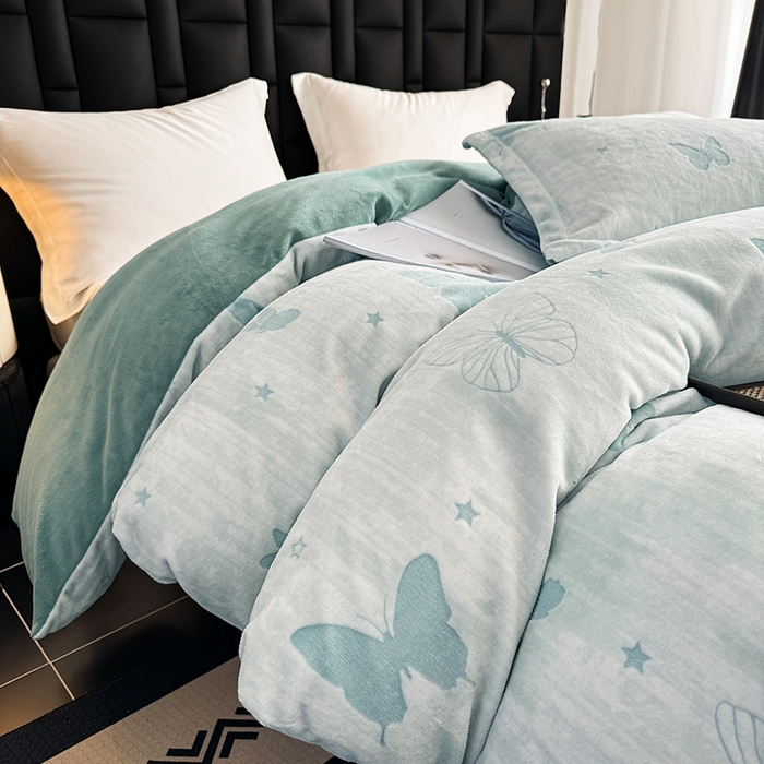 91家纺网 家纺一手货源 找家纺 （总）金盛纺 2025新款亲肤舒适高克重雕花绒系列单被套单品被套单件被套（可定制）