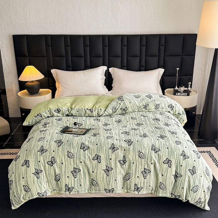 91家纺网 家纺一手货源 找家纺 （总）金盛纺 2025新款亲肤舒适高克重雕花绒系列单被套单品被套单件被套（可定制）