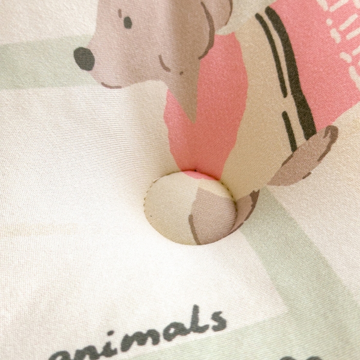 91家纺网 家纺一手货源 找家纺 米菲 2025新款针织豆豆冬被被子被芯 复古小狗