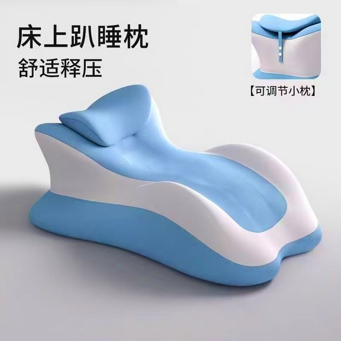 91家纺网 家纺一手货源 找家纺 （总）宇诺家纺 2025新款舒适释压床上趴睡枕枕头枕芯