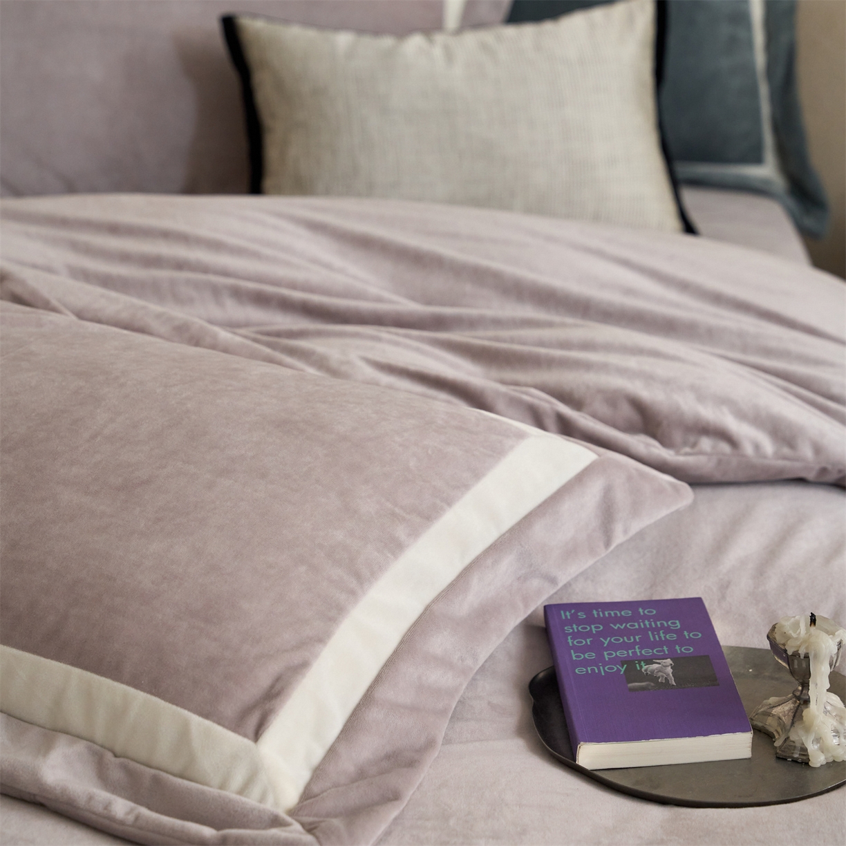 91家纺网 家纺一手货源 找家纺 （总）121 2025新款轻奢新法式德芙绒宝宝绒婴儿绒短毛绒牛奶绒四件套床单被套【提供买家秀】【会员-20】 平台控价券后不得低于318/338元