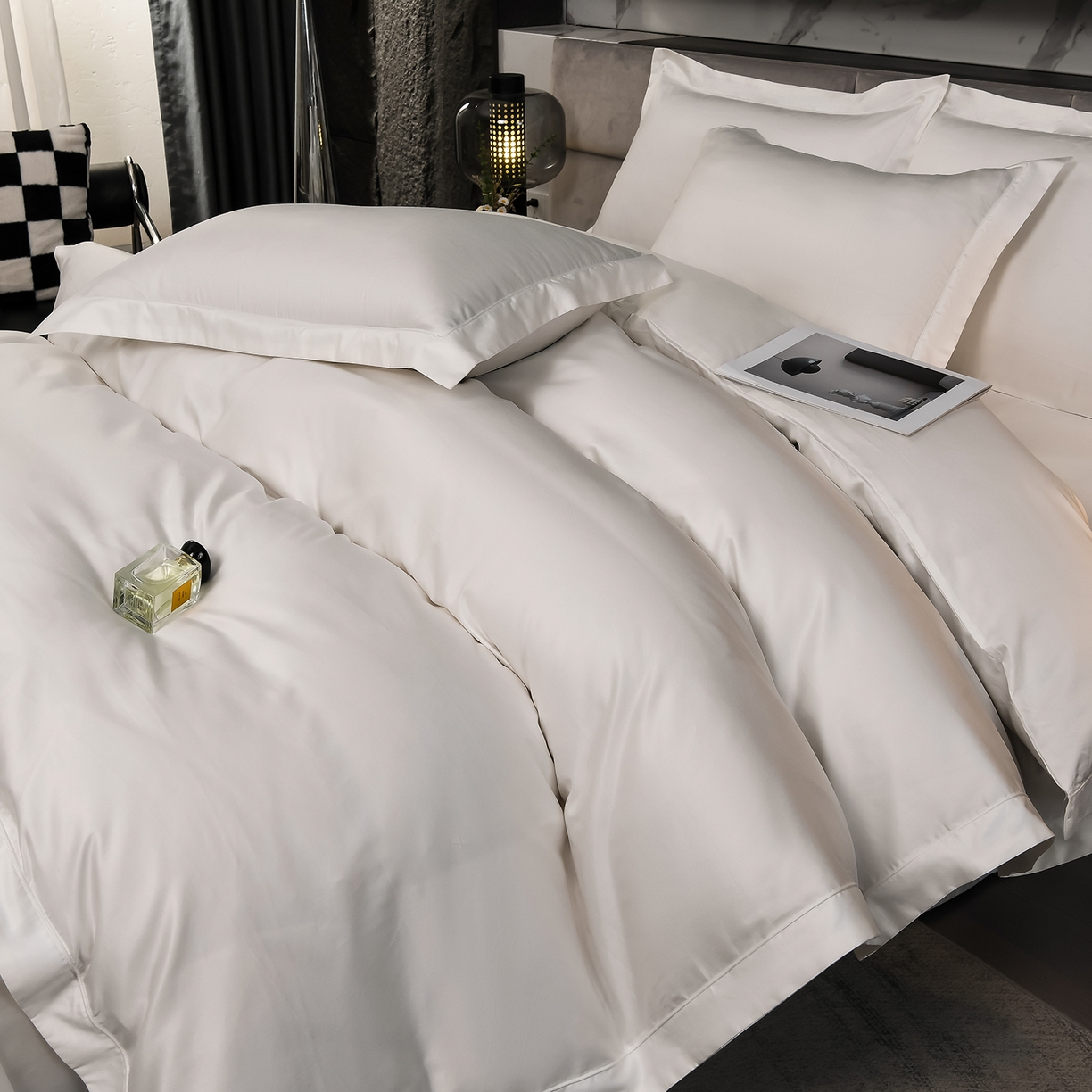 91家纺网 家纺一手货源 找家纺 （总）润淳家居 2025新款100支新疆长绒棉四件套纯棉四件套全棉四件套