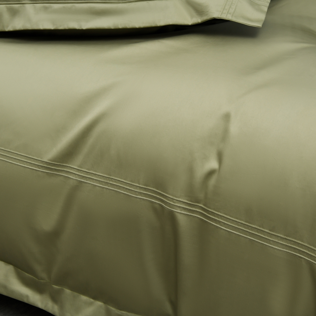 91家纺网 家纺一手货源 找家纺 润淳家居 2025新款100支新疆长绒棉四件套纯棉四件套全棉四件套 梦幻 青灰绿