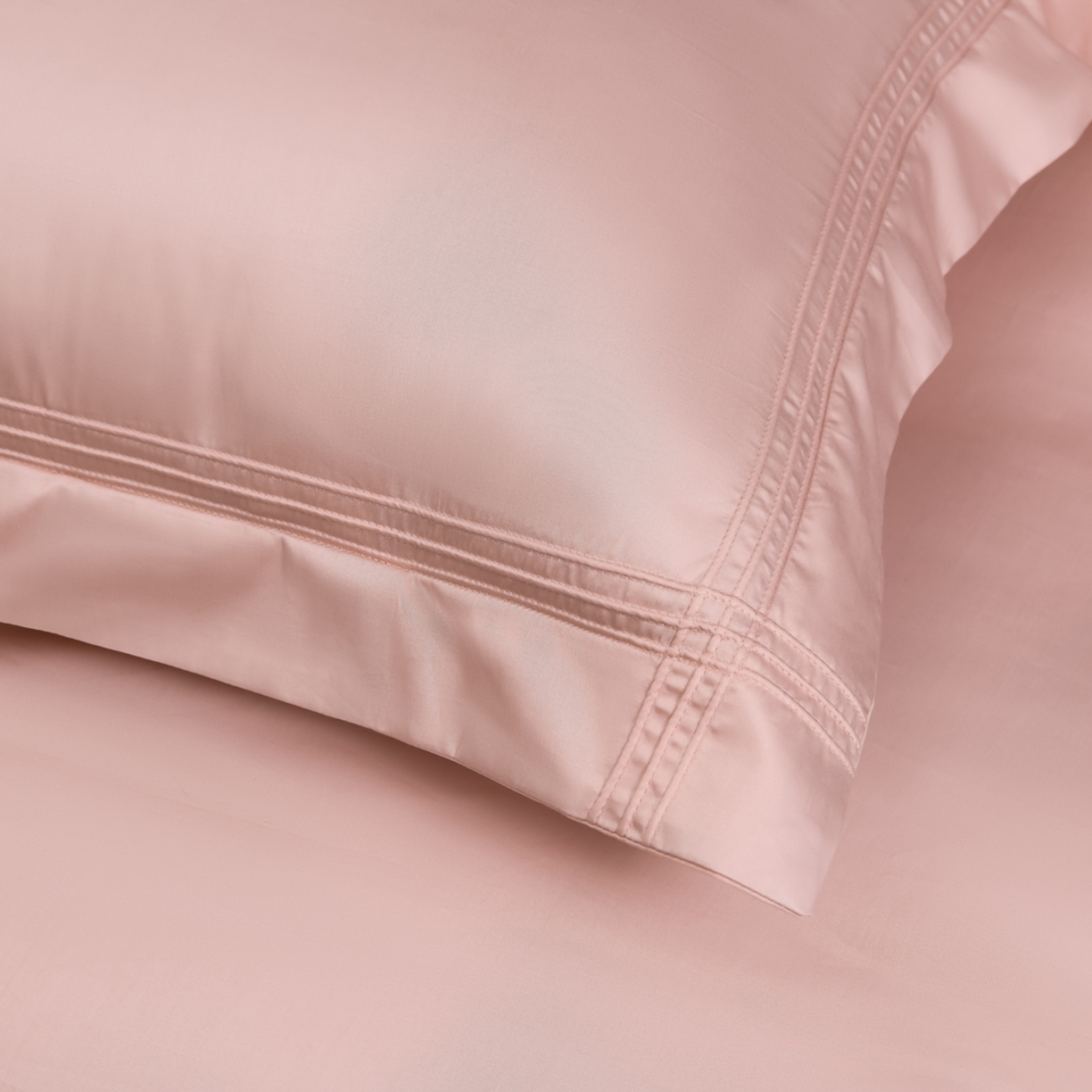 91家纺网 家纺一手货源 找家纺 润淳家居 2025新款100支新疆长绒棉四件套纯棉四件套全棉四件套 梦幻 唯美粉