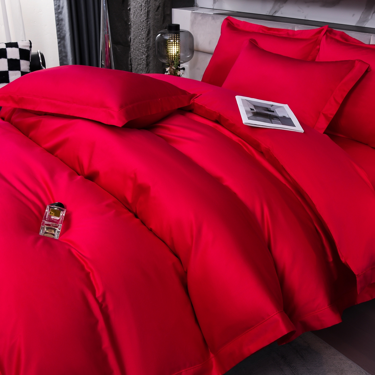 91家纺网 家纺一手货源 找家纺 （总）润淳家居 2025新款100支新疆长绒棉四件套纯棉四件套全棉四件套