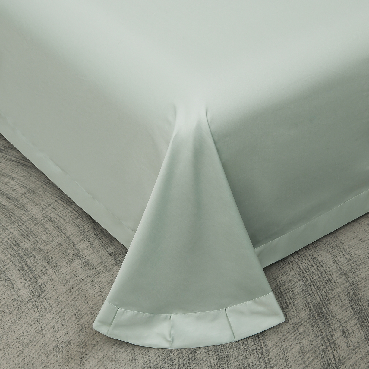 91家纺网 家纺一手货源 找家纺 润淳家居 2025新款100支新疆长绒棉四件套纯棉四件套全棉四件套 梦幻 青水绿