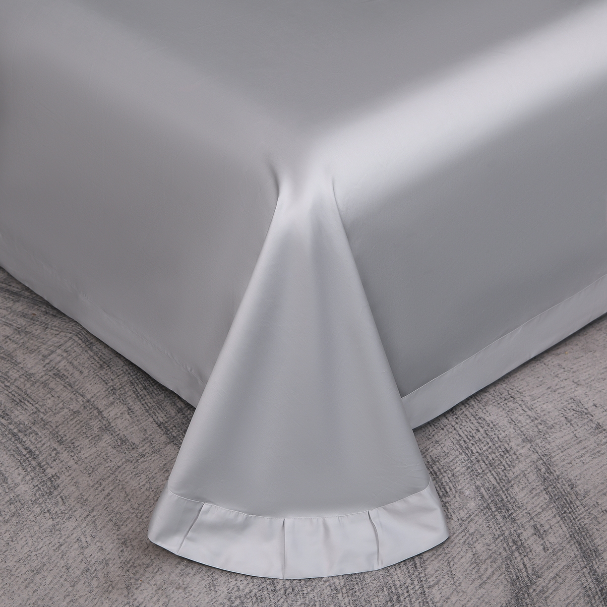 91家纺网 家纺一手货源 找家纺 润淳家居 2025新款100支新疆长绒棉四件套纯棉四件套全棉四件套 梦幻 繁星蓝