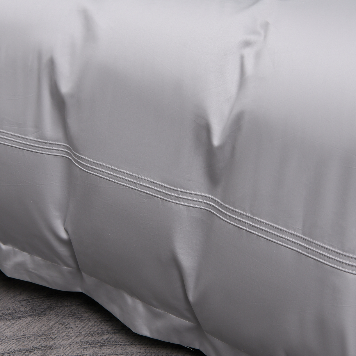 91家纺网 家纺一手货源 找家纺 润淳家居 2025新款100支新疆长绒棉四件套纯棉四件套全棉四件套 梦幻 繁星蓝