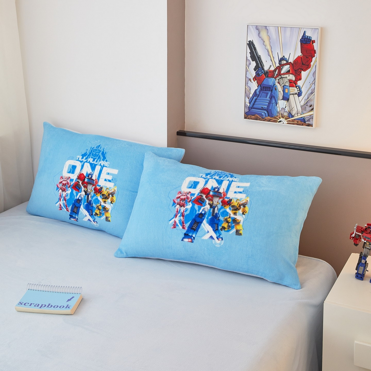 91家纺网 家纺一手货源 找家纺 蘭菲家纺 2025新款变形金刚牛奶绒四件套 1号