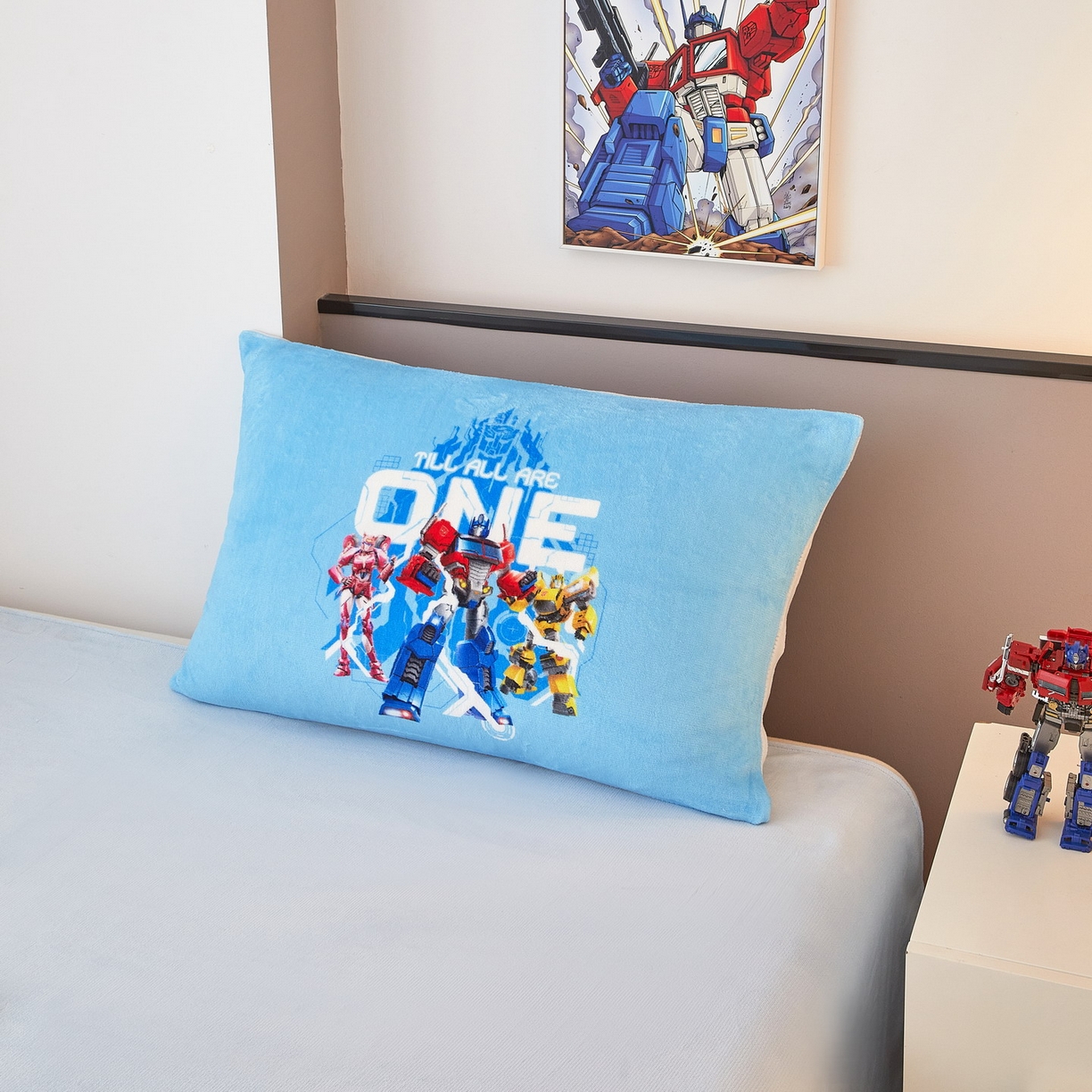 91家纺网 家纺一手货源 找家纺 蘭菲家纺 2025新款变形金刚牛奶绒四件套 1号