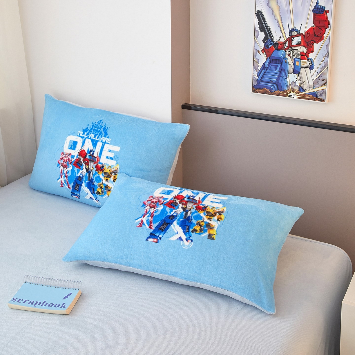 91家纺网 家纺一手货源 找家纺 蘭菲家纺 2025新款变形金刚牛奶绒四件套 1号