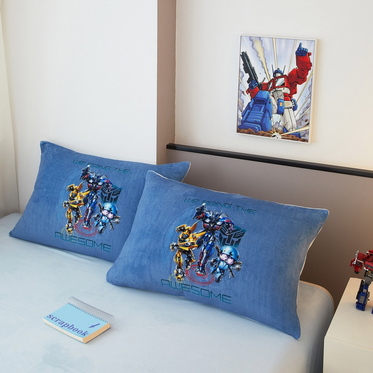 91家纺网 家纺一手货源 找家纺 蘭菲家纺 2025新款变形金刚牛奶绒四件套 2号