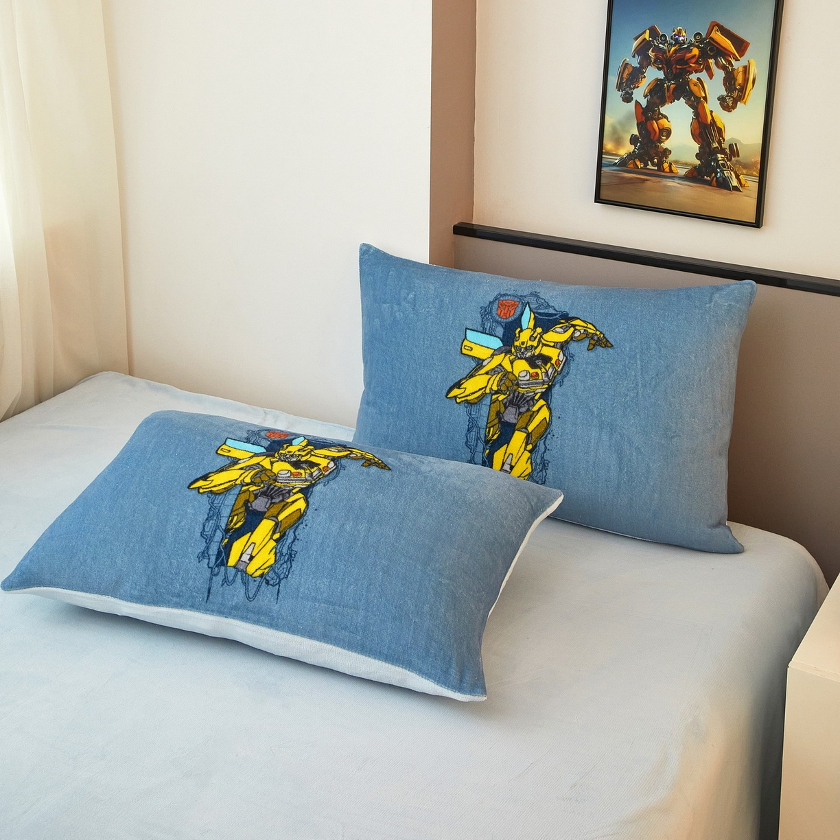 91家纺网 家纺一手货源 找家纺 蘭菲家纺 2025新款变形金刚牛奶绒四件套 3号