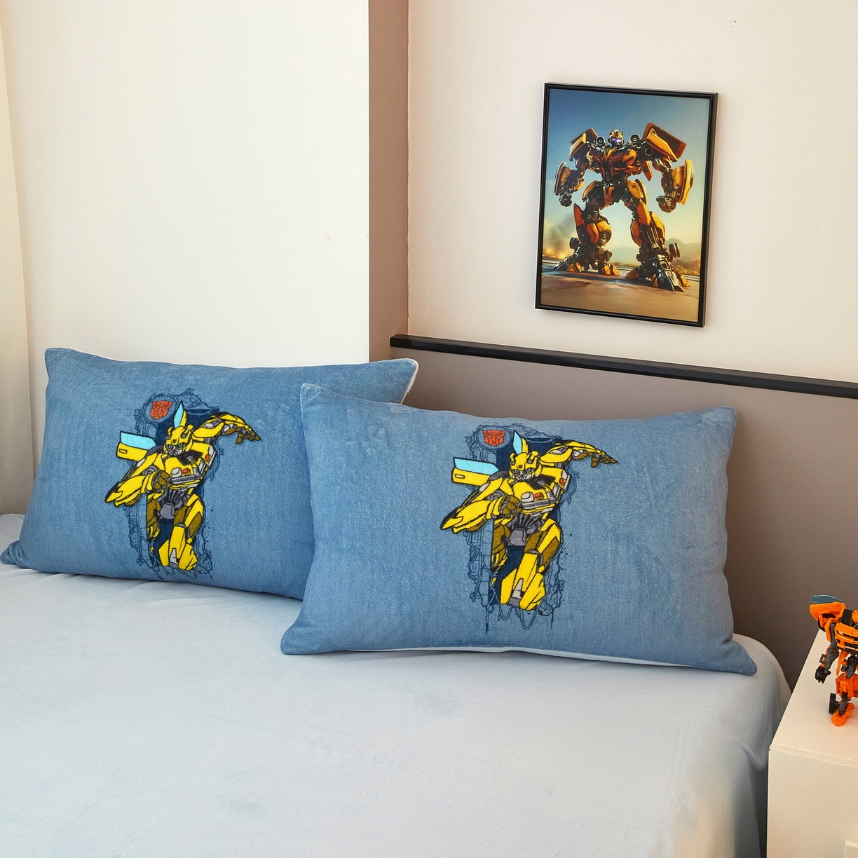 91家纺网 家纺一手货源 找家纺 蘭菲家纺 2025新款变形金刚牛奶绒四件套 3号