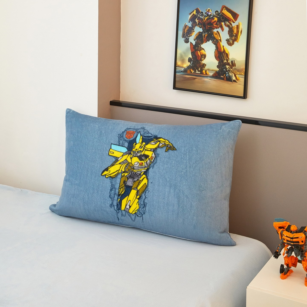 91家纺网 家纺一手货源 找家纺 蘭菲家纺 2025新款变形金刚牛奶绒四件套 3号