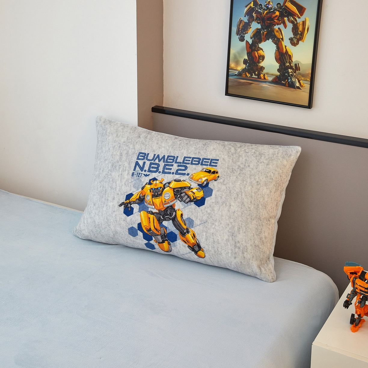 91家纺网 家纺一手货源 找家纺 蘭菲家纺 2025新款变形金刚牛奶绒四件套 4号