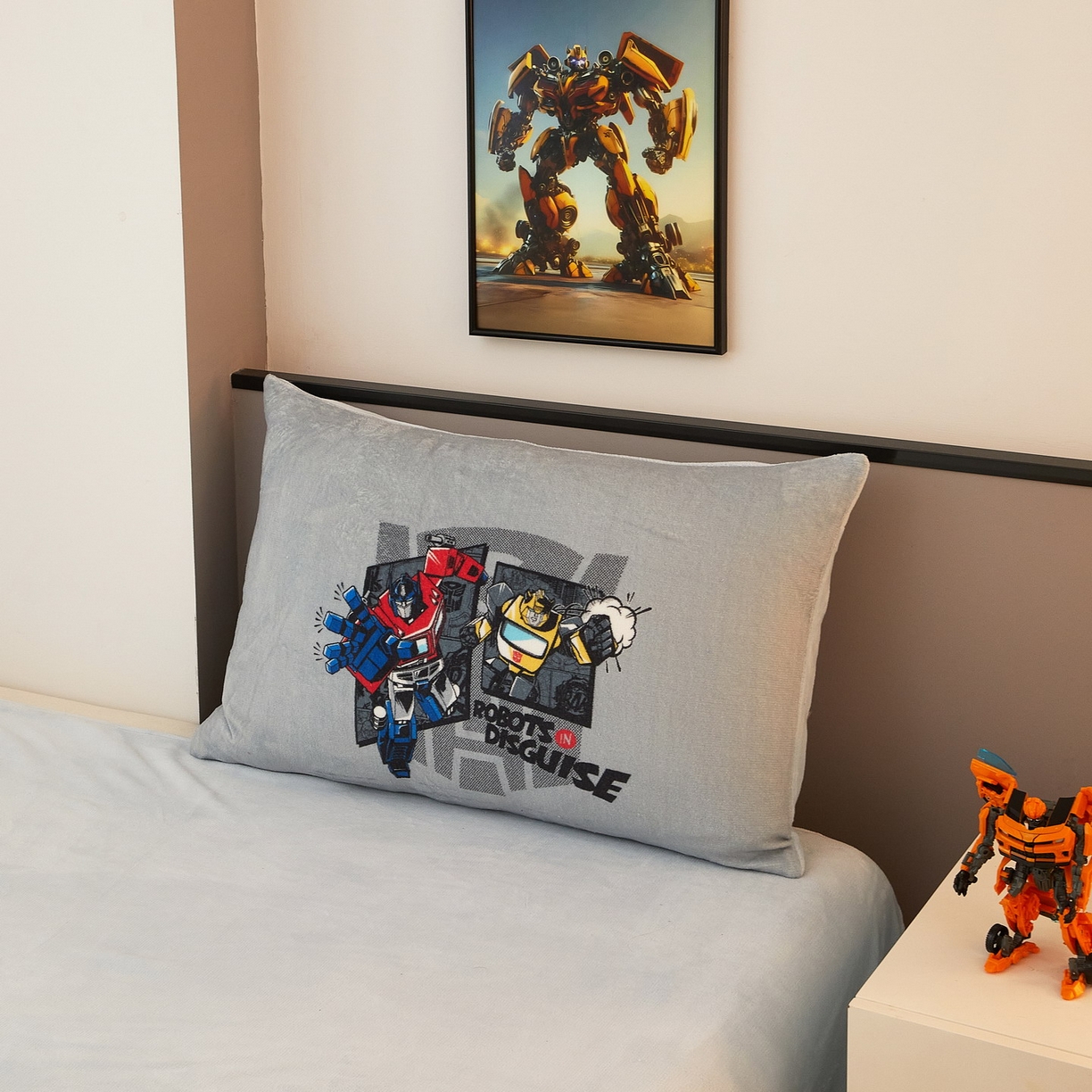 91家纺网 家纺一手货源 找家纺 蘭菲家纺 2025新款变形金刚牛奶绒四件套 5号