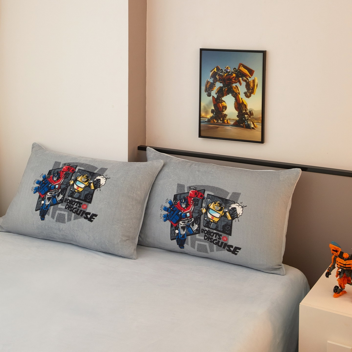 91家纺网 家纺一手货源 找家纺 蘭菲家纺 2025新款变形金刚牛奶绒四件套 5号