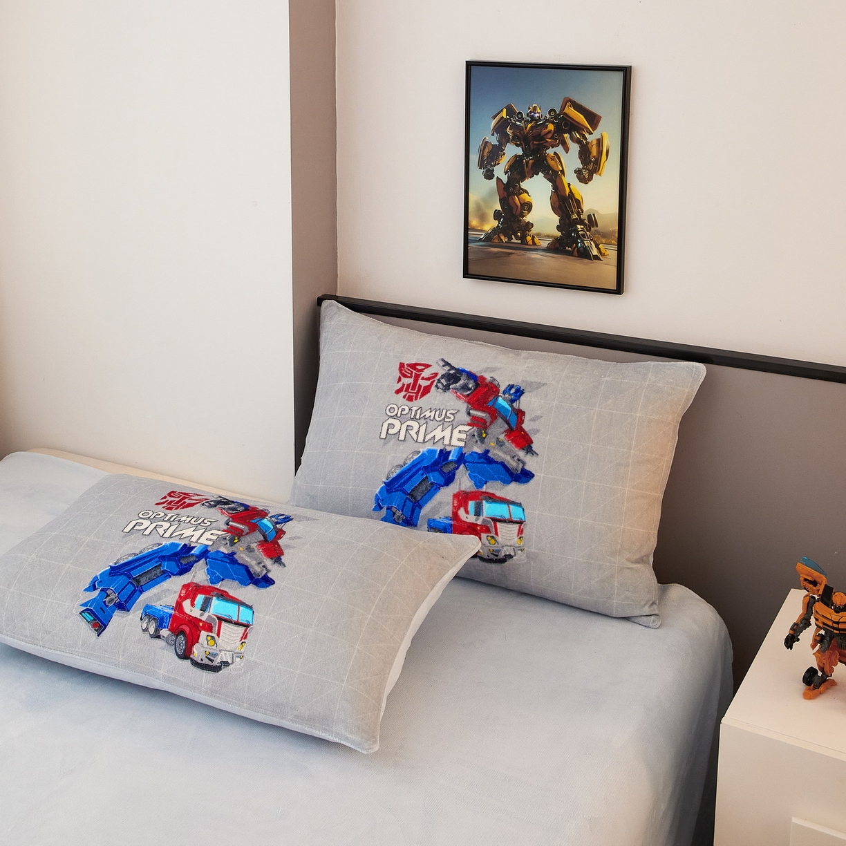 91家纺网 家纺一手货源 找家纺 蘭菲家纺 2025新款变形金刚牛奶绒四件套 6号