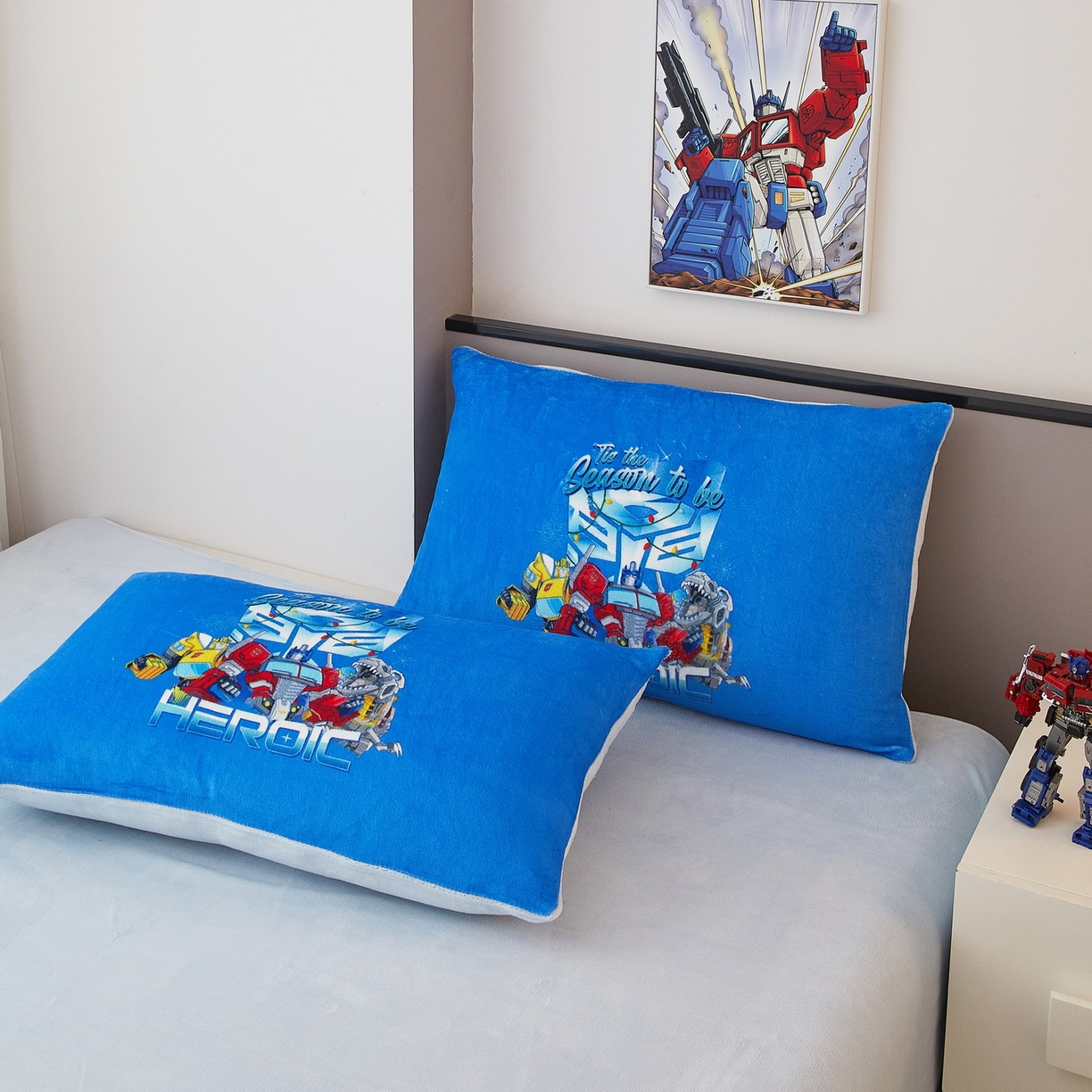 91家纺网 家纺一手货源 找家纺 蘭菲家纺 2025新款变形金刚牛奶绒四件套 7号