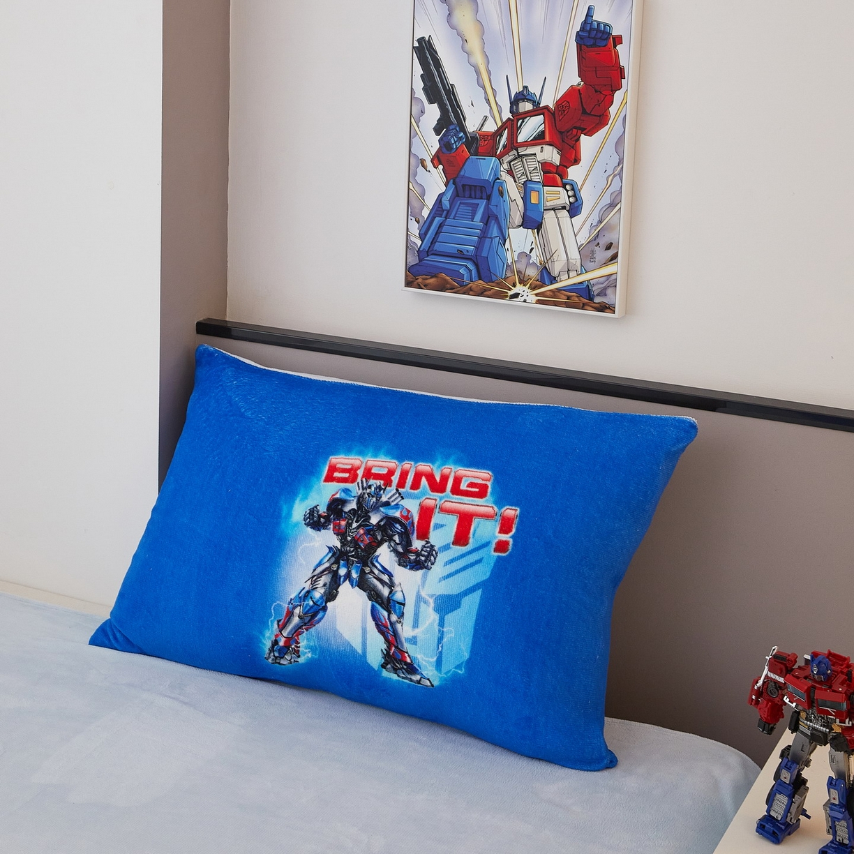 91家纺网 家纺一手货源 找家纺 蘭菲家纺 2025新款变形金刚牛奶绒四件套 8号