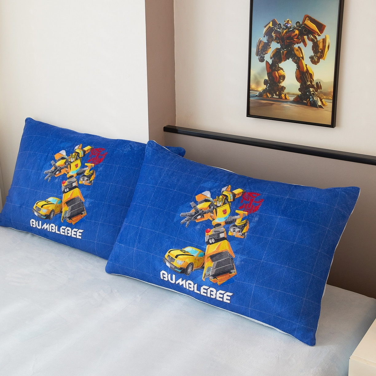 91家纺网 家纺一手货源 找家纺 蘭菲家纺 2025新款变形金刚牛奶绒四件套 9号