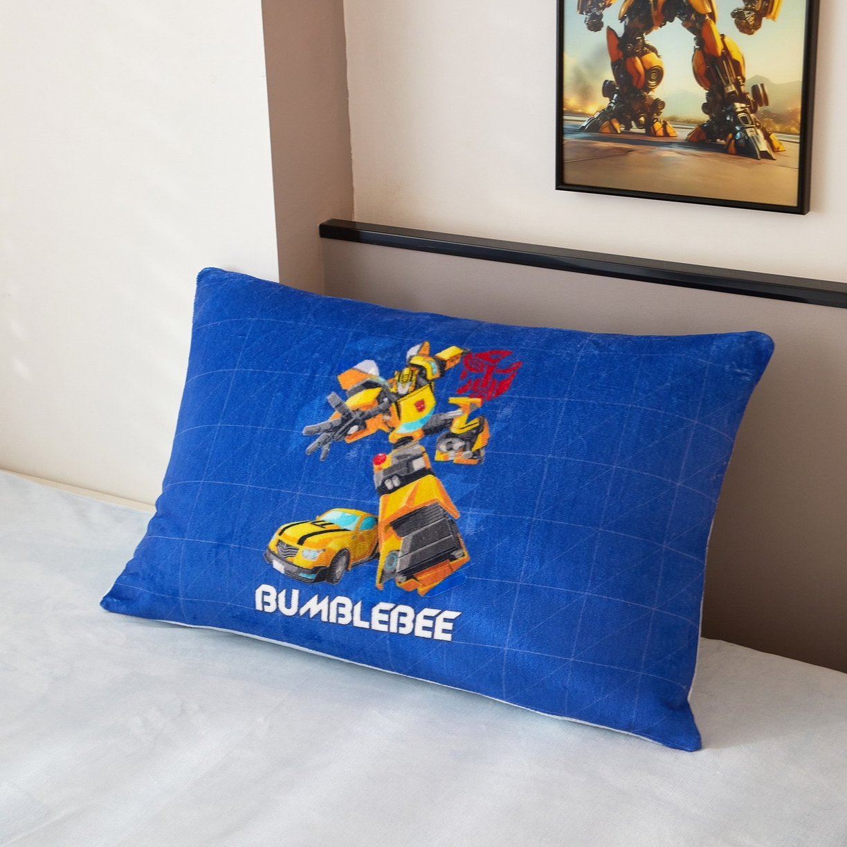 91家纺网 家纺一手货源 找家纺 蘭菲家纺 2025新款变形金刚牛奶绒四件套 9号