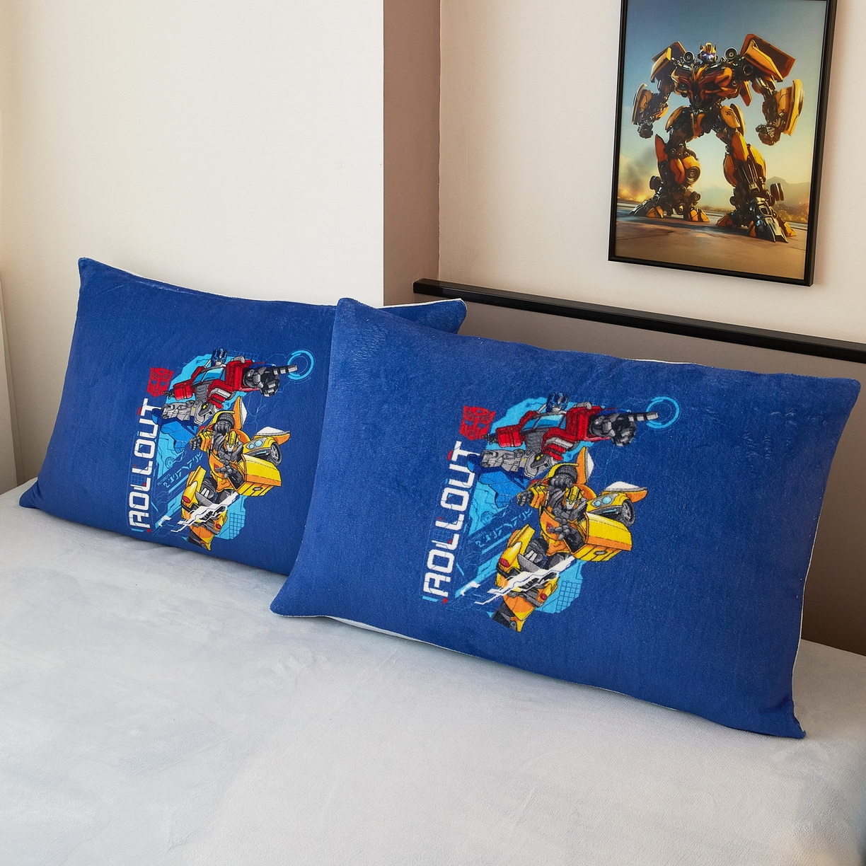 91家纺网 家纺一手货源 找家纺 蘭菲家纺 2025新款变形金刚牛奶绒四件套 10号