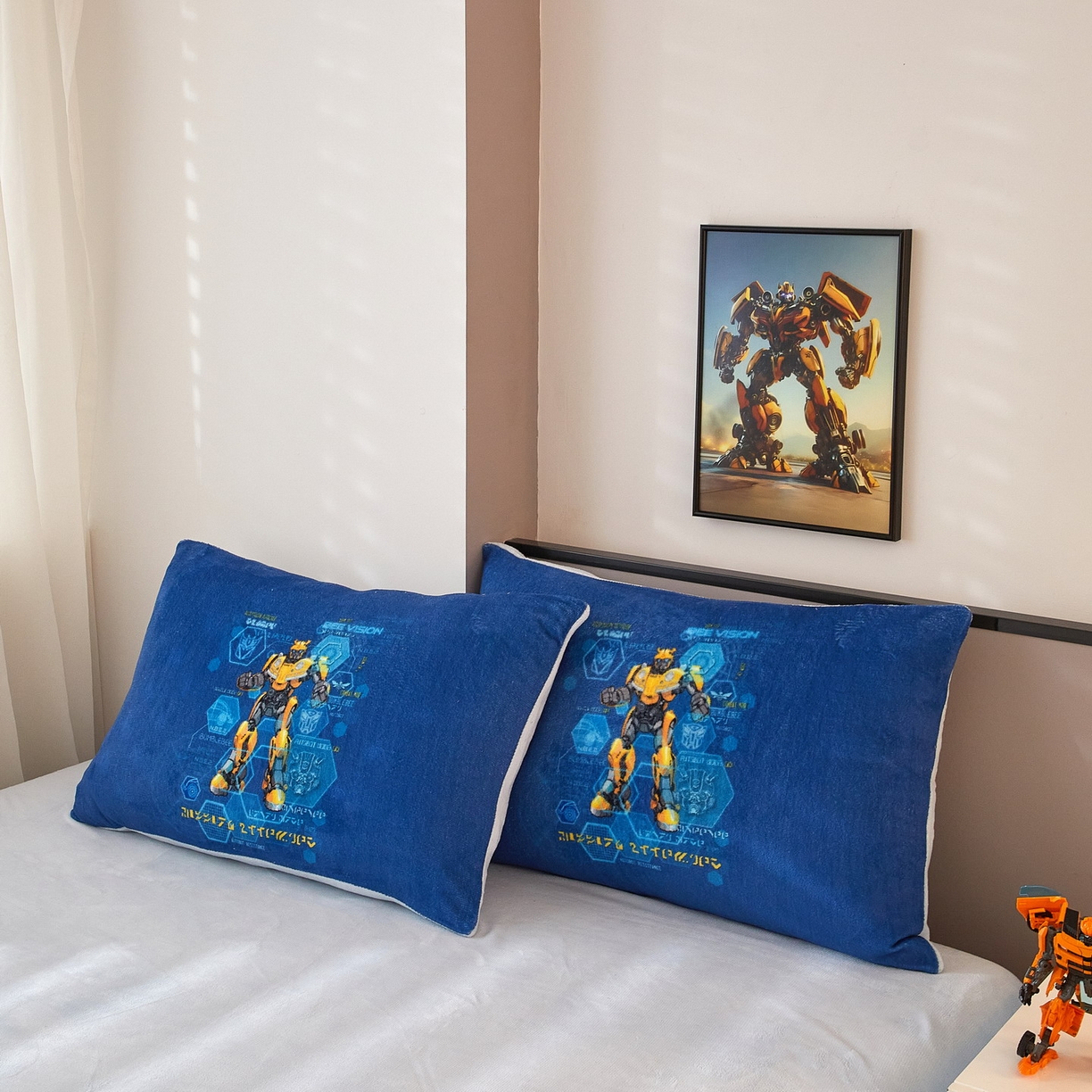 91家纺网 家纺一手货源 找家纺 蘭菲家纺 2025新款变形金刚牛奶绒四件套 11号