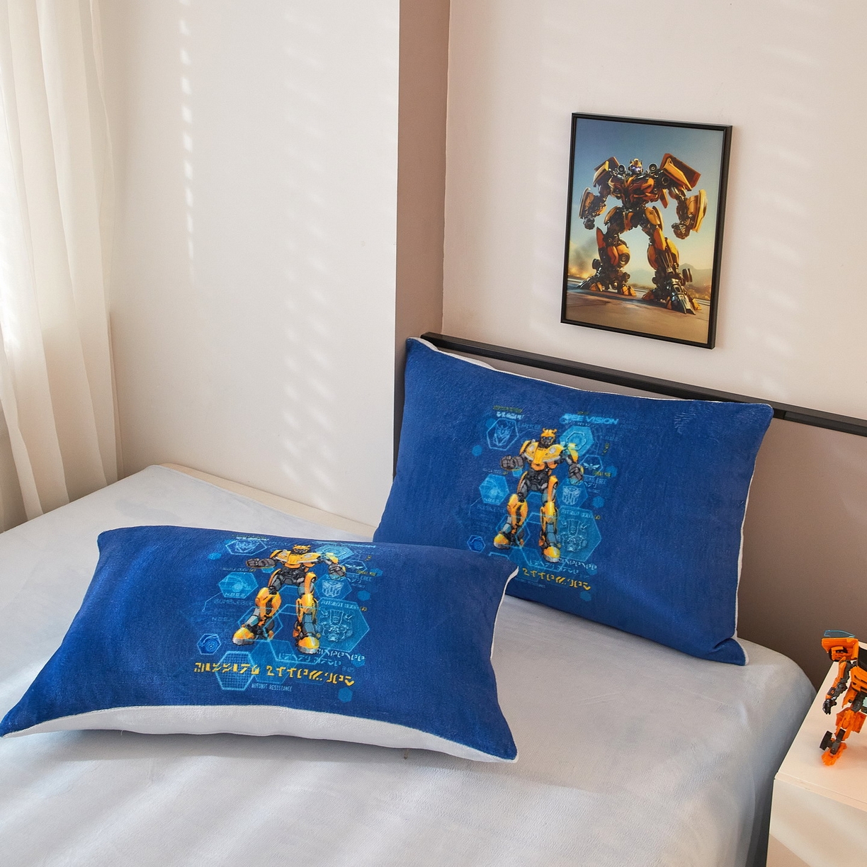 91家纺网 家纺一手货源 找家纺 蘭菲家纺 2025新款变形金刚牛奶绒四件套 11号