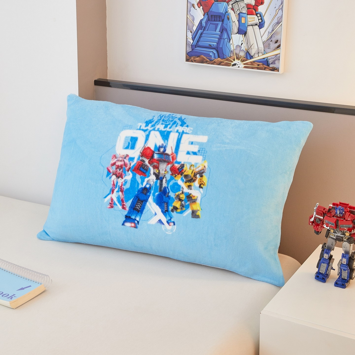 91家纺网 家纺一手货源 找家纺 （总）蘭菲家纺 2025新款变形金刚牛奶绒单枕套