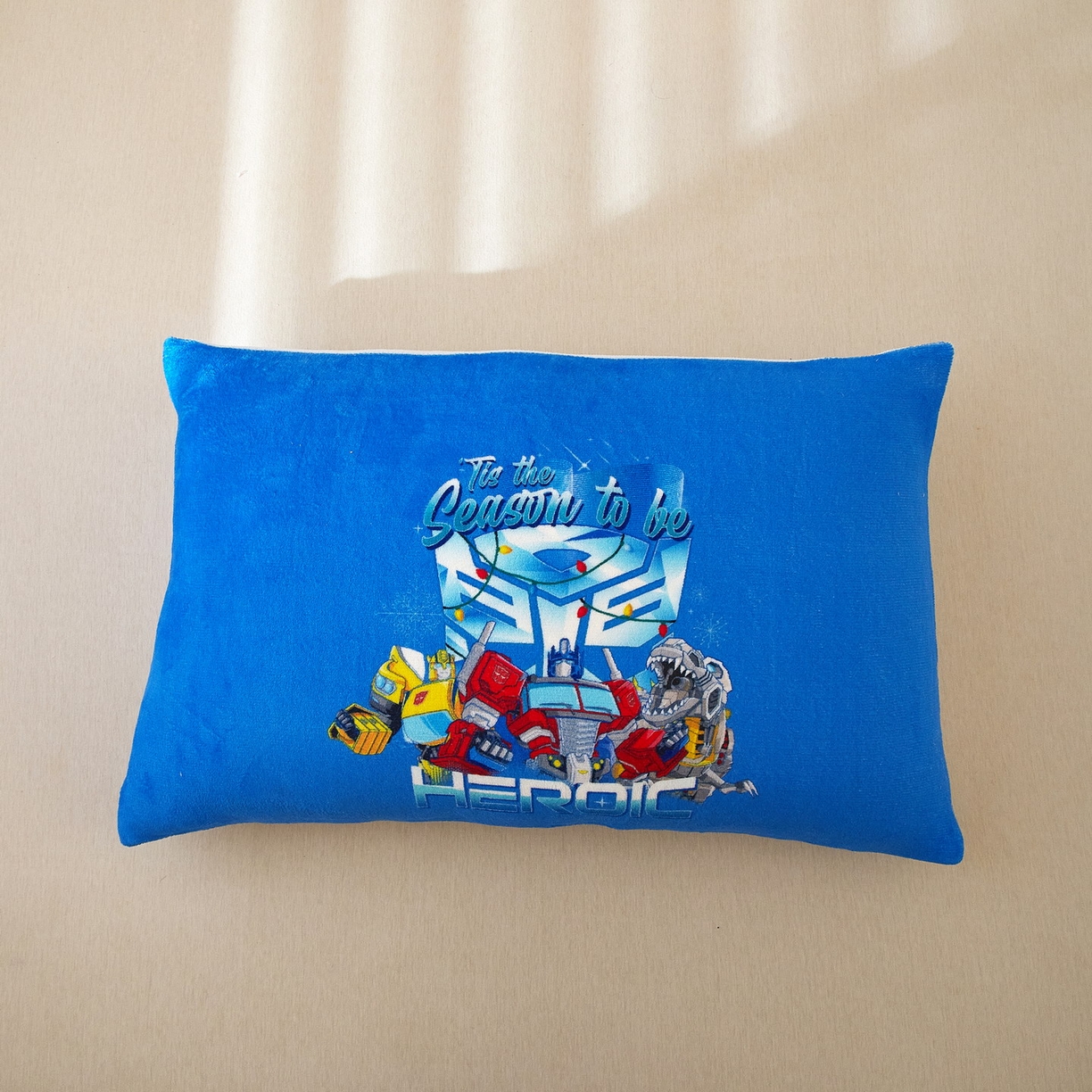 91家纺网 家纺一手货源 找家纺 （总）蘭菲家纺 2025新款变形金刚牛奶绒单枕套