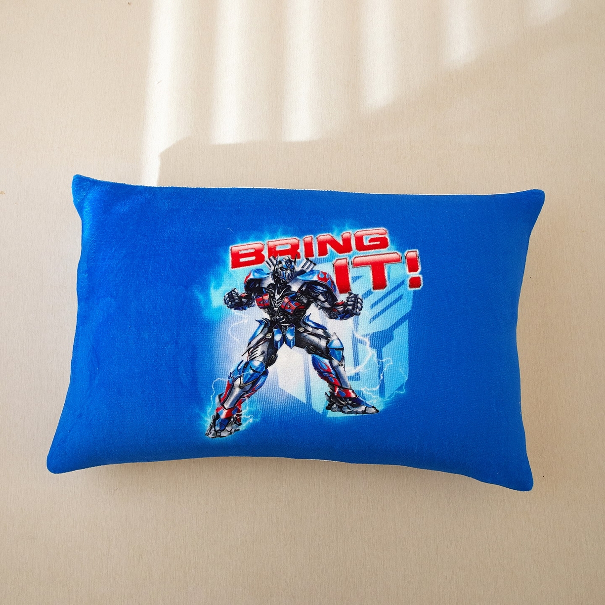 蘭菲家纺 2025新款变形金刚牛奶绒单枕套 8号