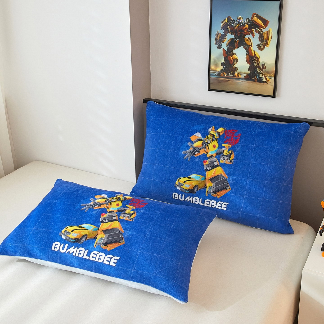 91家纺网 家纺一手货源 找家纺 蘭菲家纺 2025新款变形金刚牛奶绒单枕套 9号