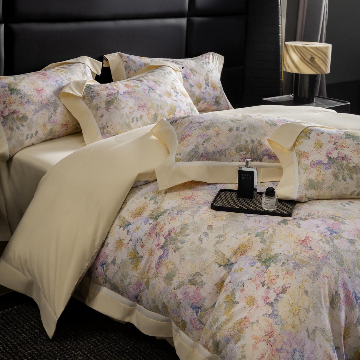 91家纺网 家纺一手货源 找家纺 （总） 2025秋冬季A类加厚全棉磨毛四件套纯棉保暖美式轻奢长绒棉数码印花高端床上用品