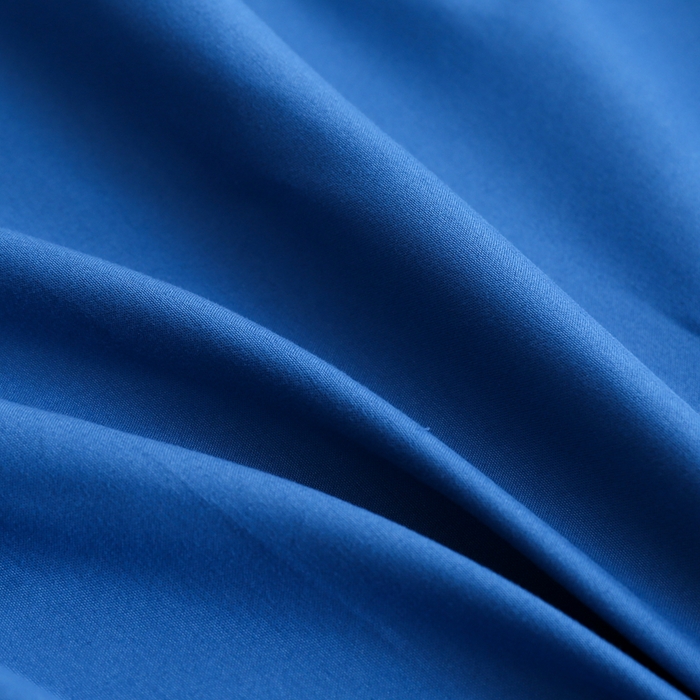 91家纺网 家纺一手货源 找家纺 啊雅家居 2025（外贸）新款简约单人床笠双人床笠水洗磨毛床笠跨境电商 克莱因蓝