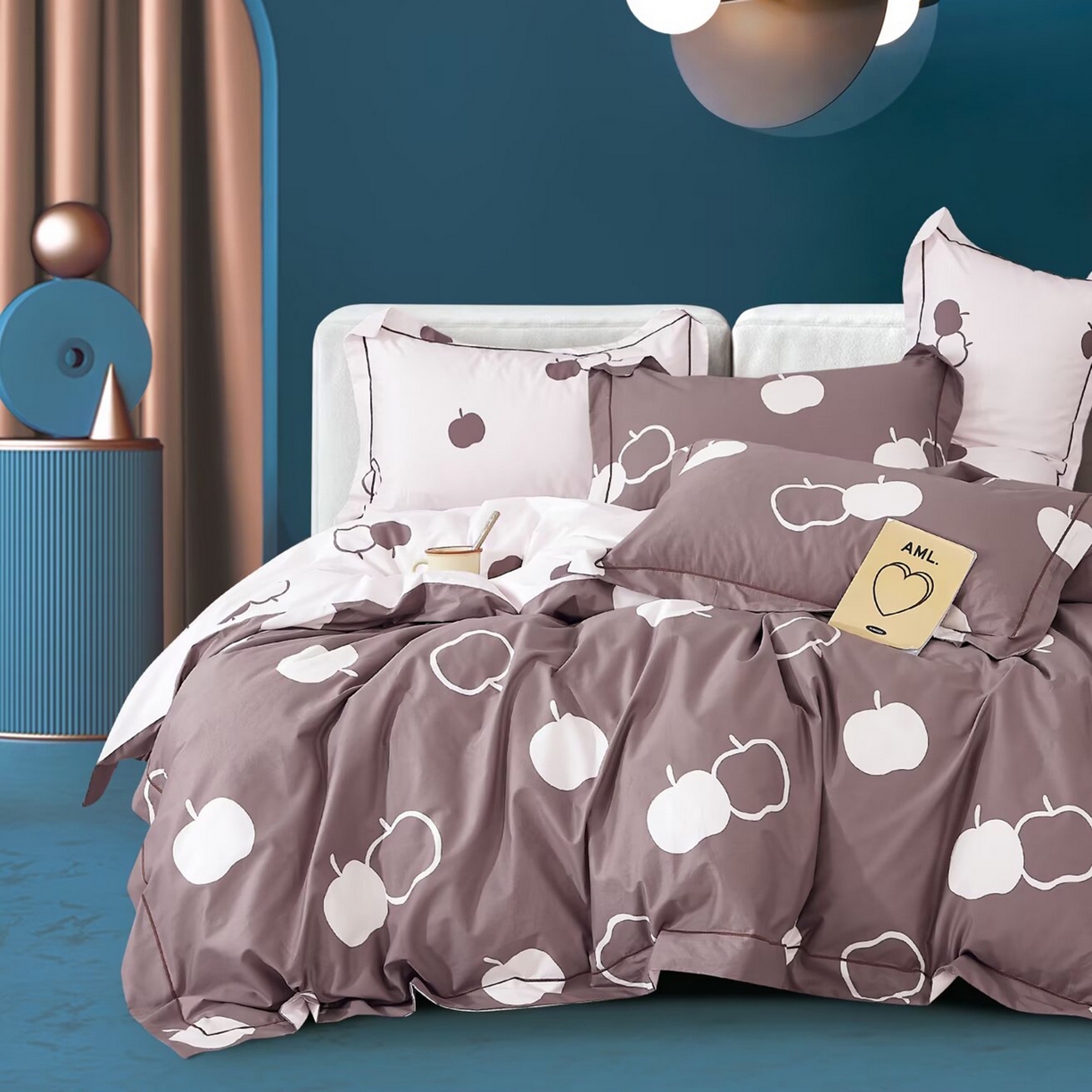 91家纺网 家纺一手货源 找家纺 （总）未来家居 2025新款全棉铂金凯丽13376特价活动款四件套