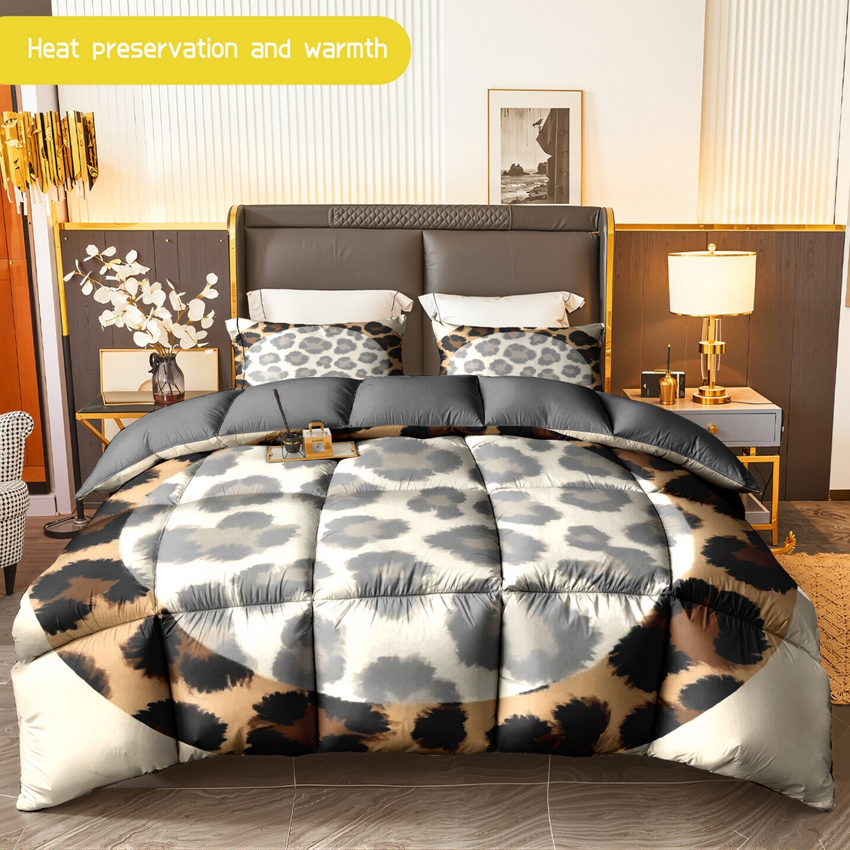 91家纺网 家纺一手货源 找家纺 （总）合纵跨境工厂 一件定制pod模式跨境被子90G水洗棉被芯单品三件套一件代发希音集采亚马逊速卖通-24小时内发货