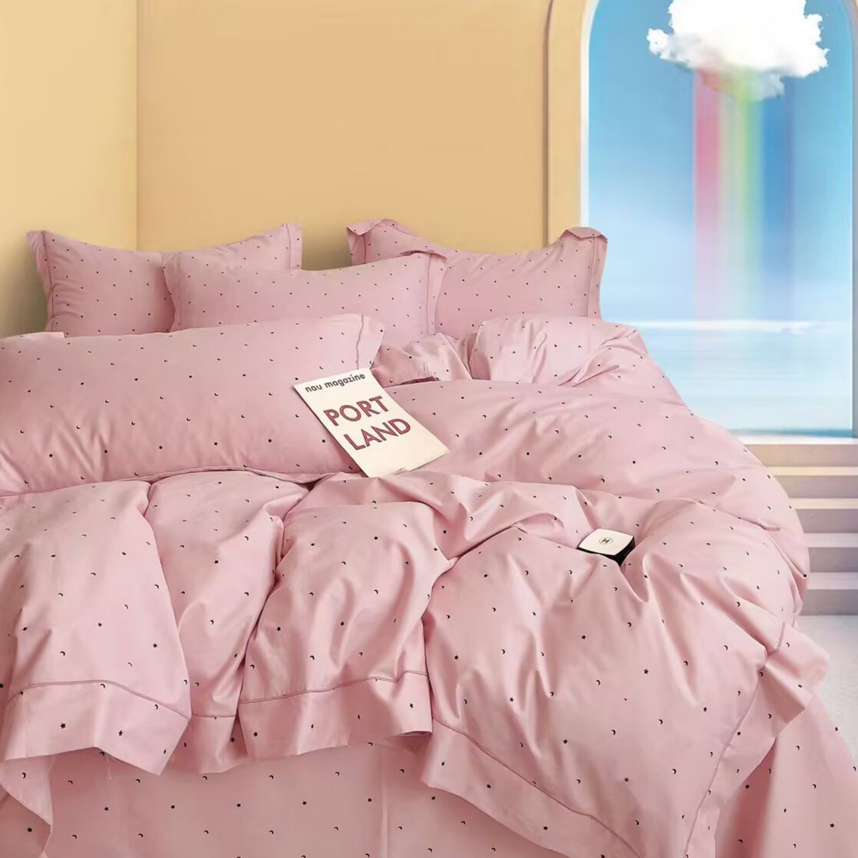 91家纺网 家纺一手货源 找家纺 （总）未来家居 JAMES KELLY （铂金凯丽）2025新款40支舒适透气全棉铂金棉长绒棉四件套