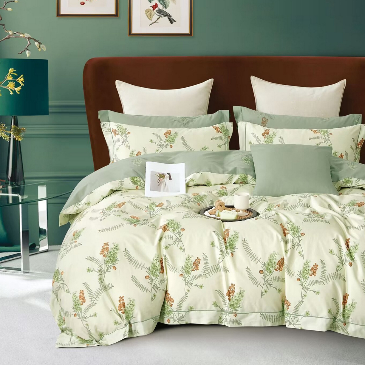 91家纺网 家纺一手货源 找家纺 （总）未来家居 JAMES KELLY （铂金凯丽）2025新款40支舒适透气全棉铂金棉长绒棉四件套