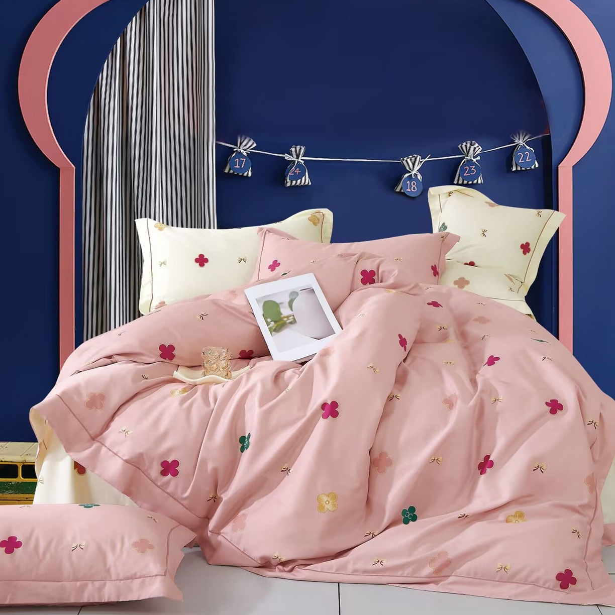 91家纺网 家纺一手货源 找家纺 （总）未来家居 JAMES KELLY （铂金凯丽）2025新款40支舒适透气全棉铂金棉长绒棉四件套